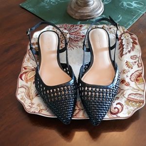 Womens shoes sling back flats